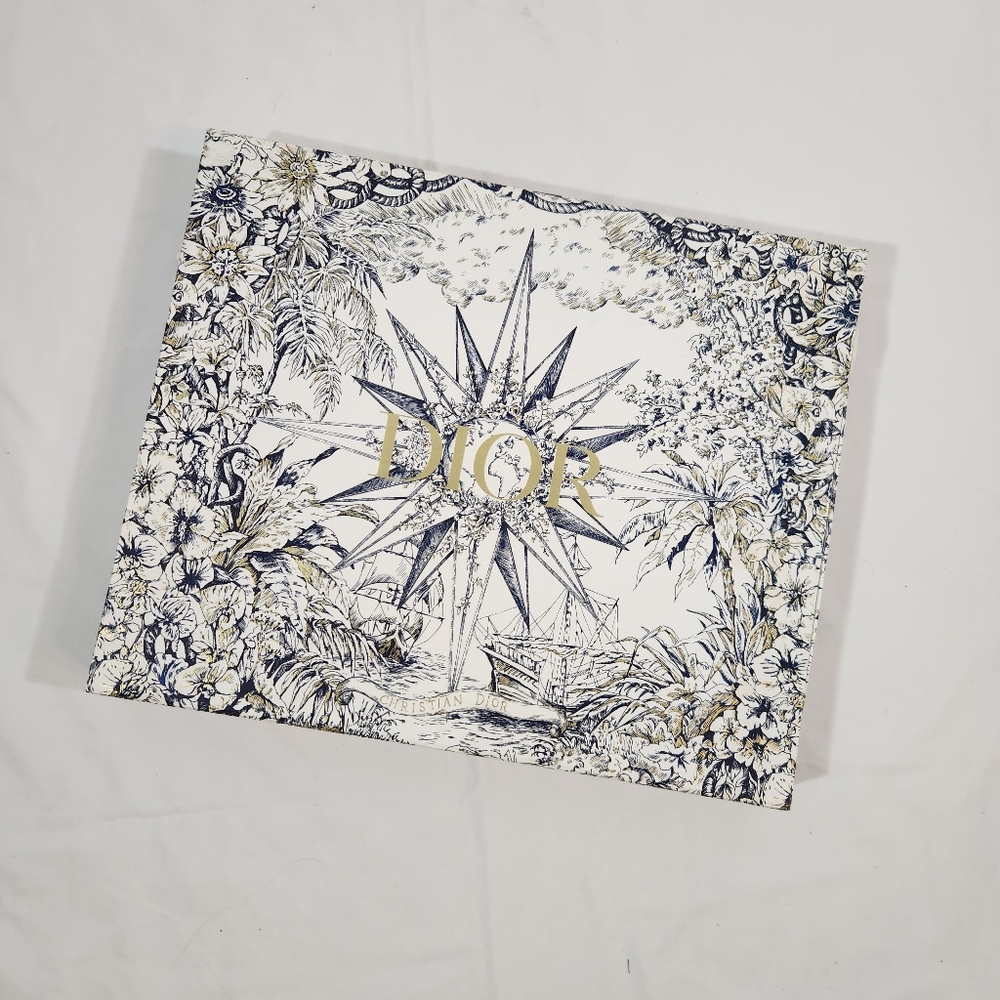 Dior Rectangle Decorative Box with Nautical Design 16.5"x14"x2"